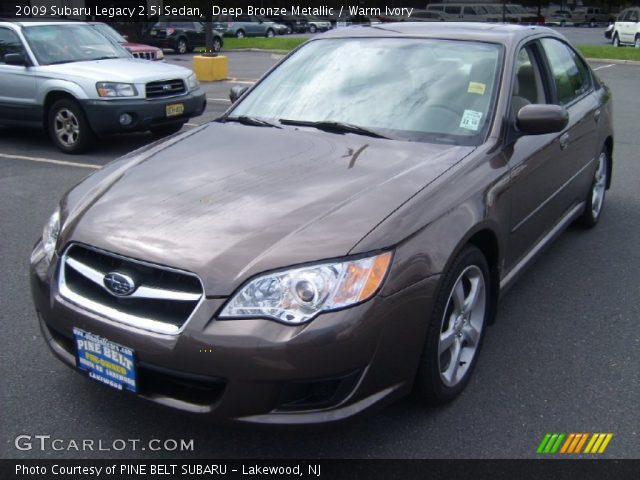 2009 Subaru Legacy 2.5i Sedan in Deep Bronze Metallic