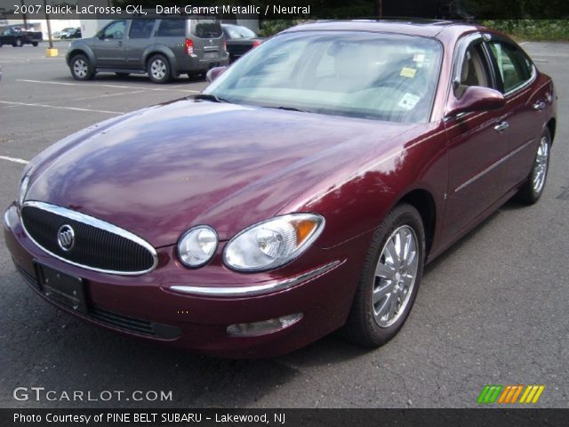2007 Buick LaCrosse CXL in Dark Garnet Metallic