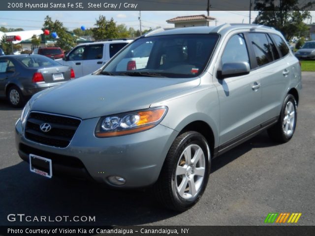 2008 Hyundai Santa Fe SE in Steel Gray