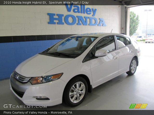 2010 Honda Insight Hybrid EX in Spectrum White Pearl