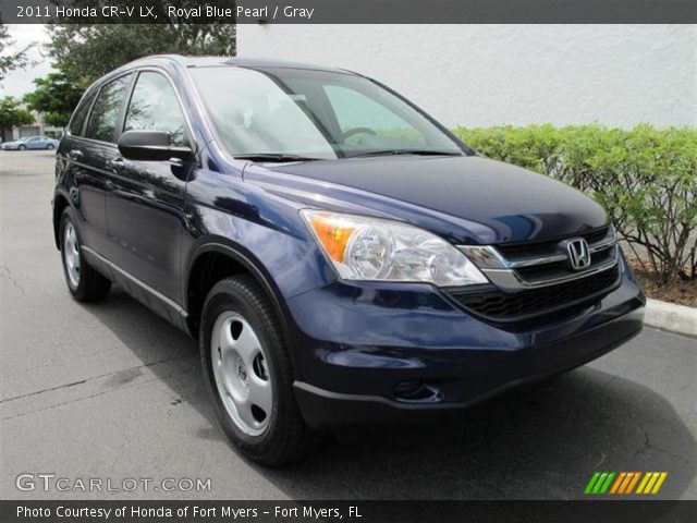 2011 Honda CR-V LX in Royal Blue Pearl