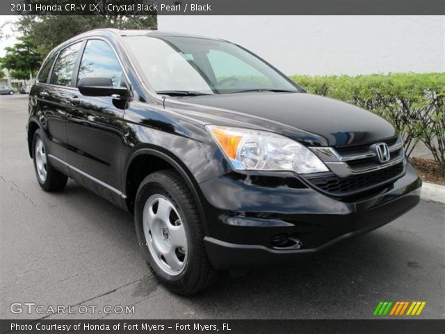 2011 Honda CR-V LX in Crystal Black Pearl