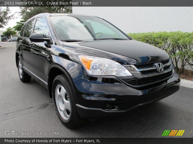2011 Honda CR-V LX in Crystal Black Pearl