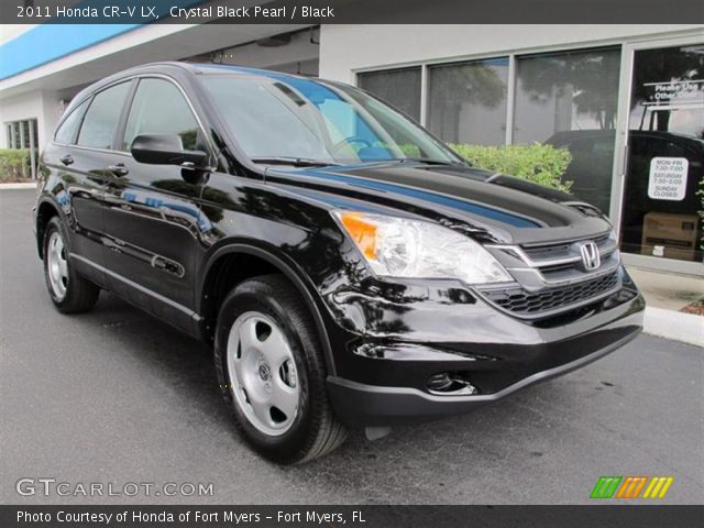2011 Honda CR-V LX in Crystal Black Pearl