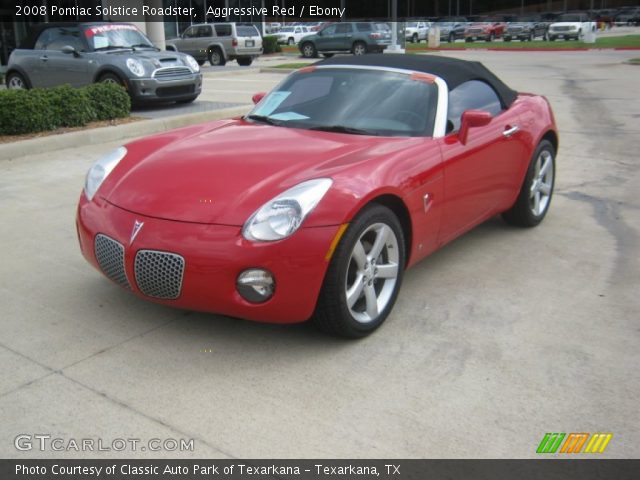 2008 Pontiac Solstice Roadster in Aggressive Red