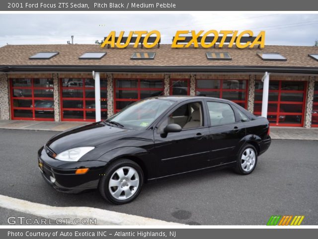 2001 Ford Focus ZTS Sedan in Pitch Black