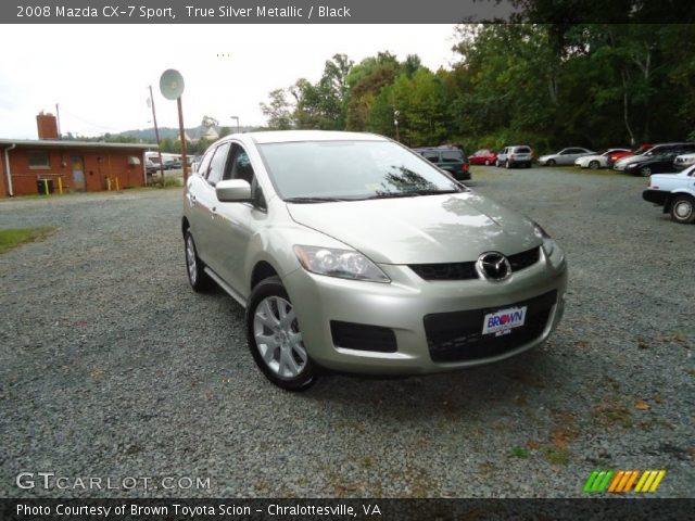 2008 Mazda CX-7 Sport in True Silver Metallic