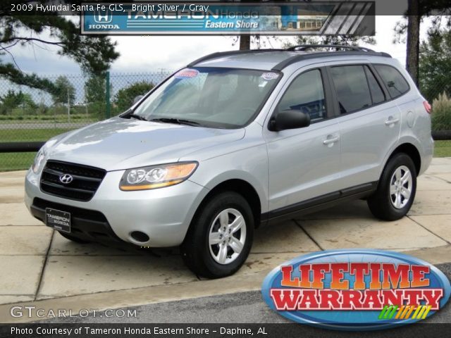 2009 Hyundai Santa Fe GLS in Bright Silver