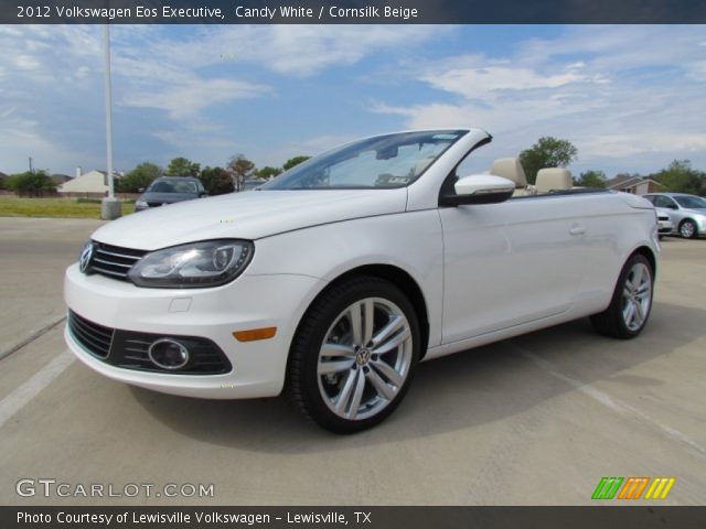 2012 Volkswagen Eos Executive in Candy White