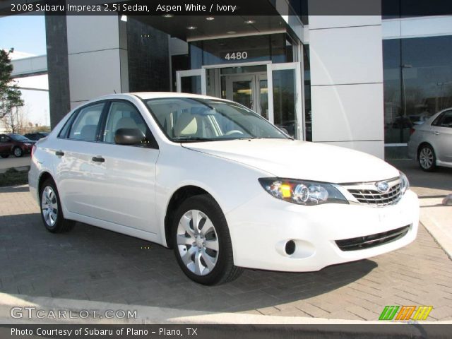 2008 Subaru Impreza 2.5i Sedan in Aspen White