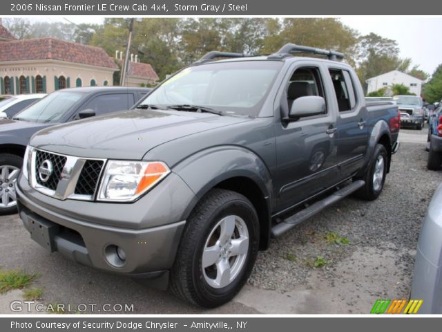 2006 Nissan Frontier LE Crew Cab 4x4 in Storm Gray