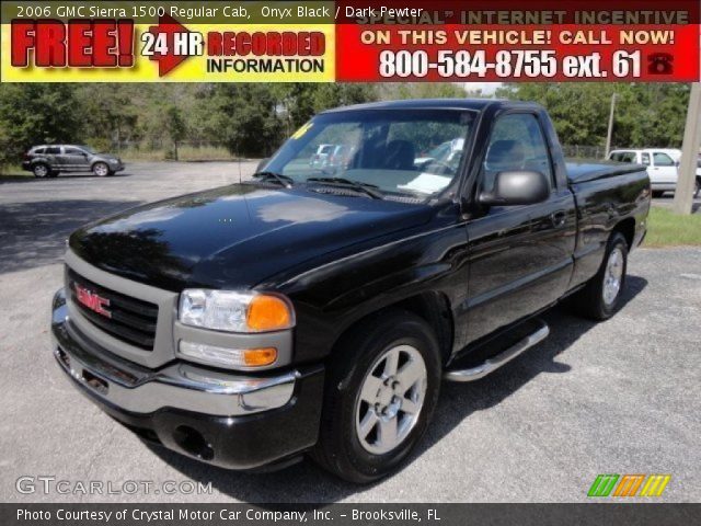 2006 GMC Sierra 1500 Regular Cab in Onyx Black