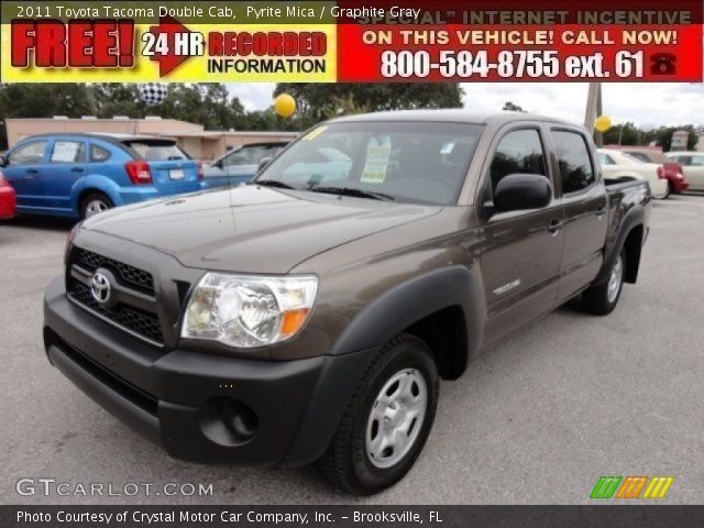 2011 Toyota Tacoma Double Cab in Pyrite Mica