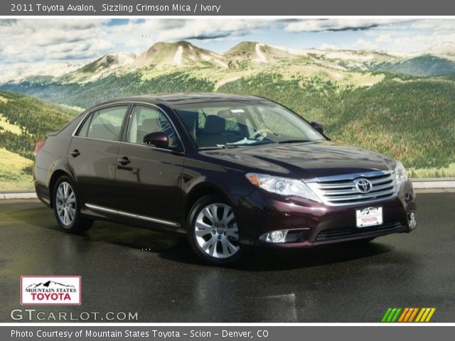 2011 Toyota Avalon  in Sizzling Crimson Mica