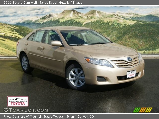 2011 Toyota Camry LE in Sandy Beach Metallic
