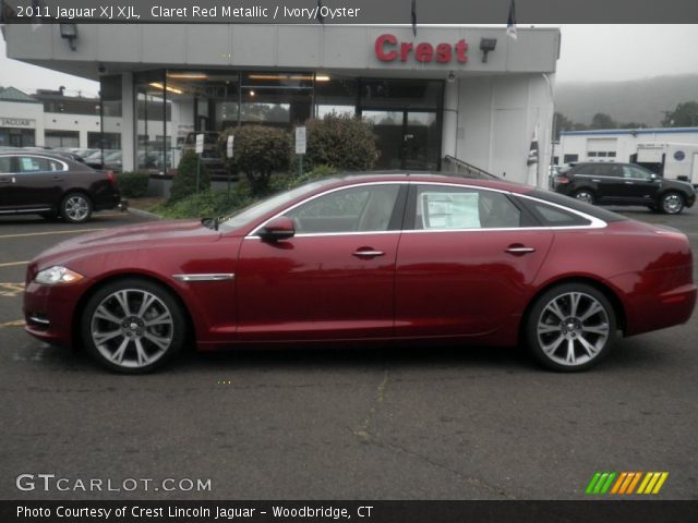 2011 Jaguar XJ XJL in Claret Red Metallic