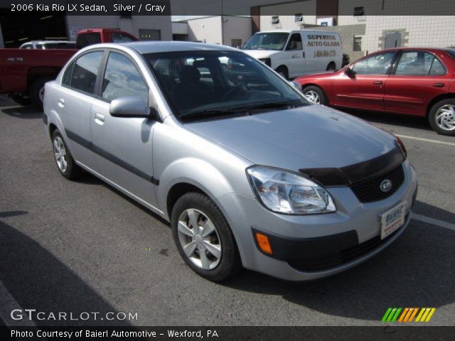 2006 Kia Rio LX Sedan in Silver