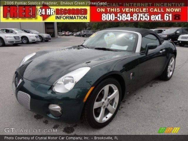 2006 Pontiac Solstice Roadster in Envious Green