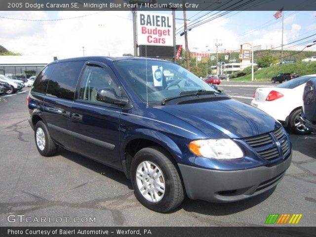 2005 Dodge Caravan SE in Midnight Blue Pearl