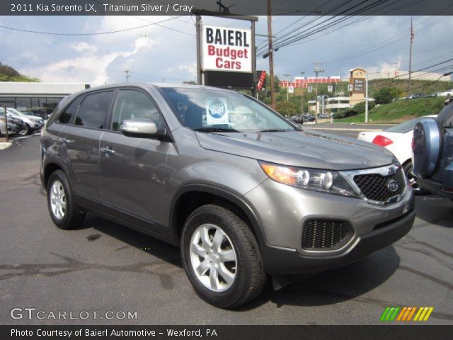 2011 Kia Sorento LX in Titanium Silver