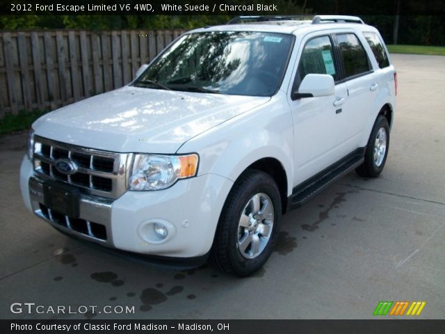 2012 Ford Escape Limited V6 4WD in White Suede