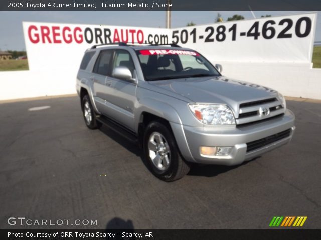 2005 Toyota 4Runner Limited in Titanium Metallic