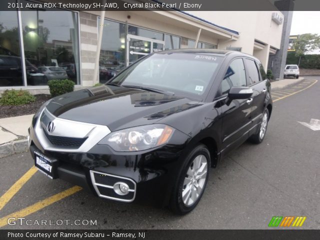 2011 Acura RDX Technology SH-AWD in Crystal Black Pearl