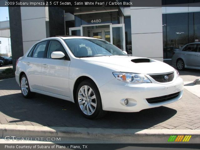 2009 Subaru Impreza 2.5 GT Sedan in Satin White Pearl