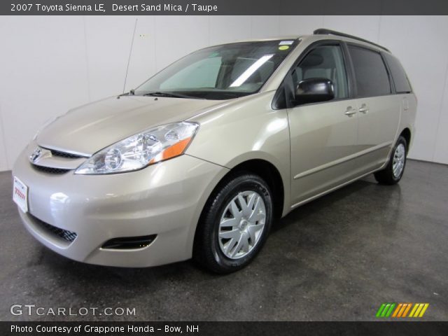 2007 Toyota Sienna LE in Desert Sand Mica
