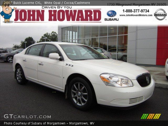2007 Buick Lucerne CXL in White Opal