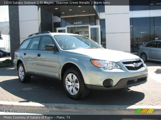 2009 Subaru Outback 2.5i Wagon in Seacrest Green Metallic