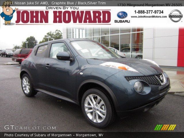 2011 Nissan Juke SV AWD in Graphite Blue