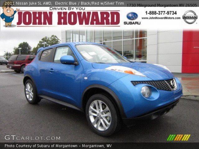 2011 Nissan Juke SL AWD in Electric Blue