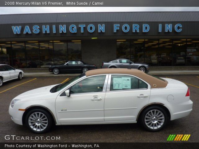 2008 Mercury Milan V6 Premier in White Suede