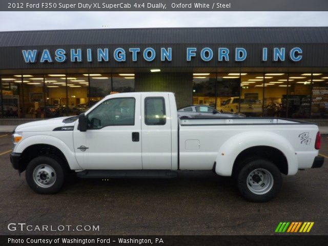 2012 Ford F350 Super Duty XL SuperCab 4x4 Dually in Oxford White