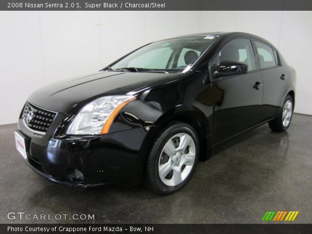 2008 Nissan Sentra 2.0 S in Super Black