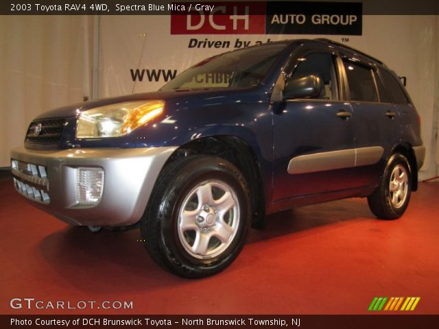 2003 Toyota RAV4 4WD in Spectra Blue Mica