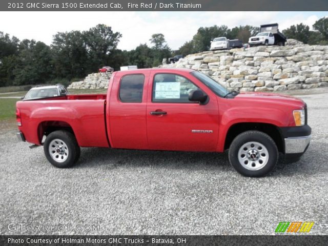 2012 GMC Sierra 1500 Extended Cab in Fire Red