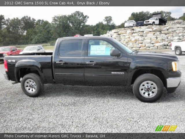 2012 GMC Sierra 1500 SL Crew Cab 4x4 in Onyx Black