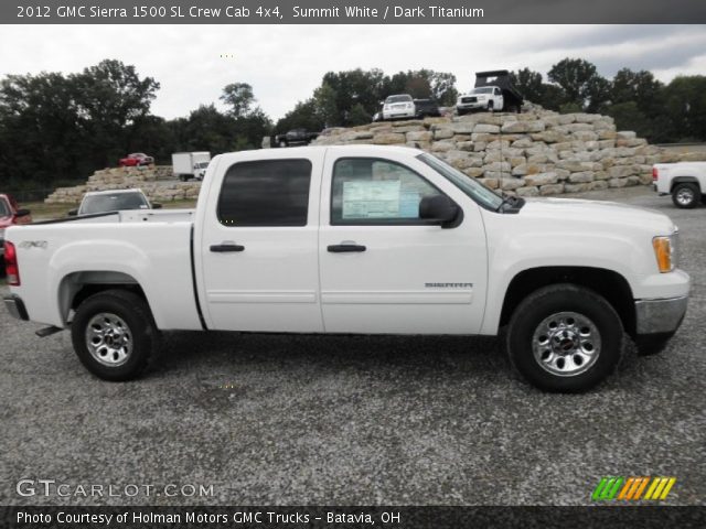 2012 GMC Sierra 1500 SL Crew Cab 4x4 in Summit White