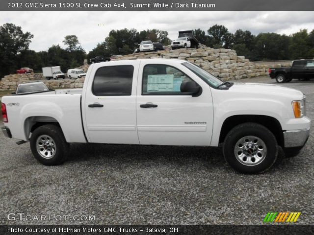 2012 GMC Sierra 1500 SL Crew Cab 4x4 in Summit White