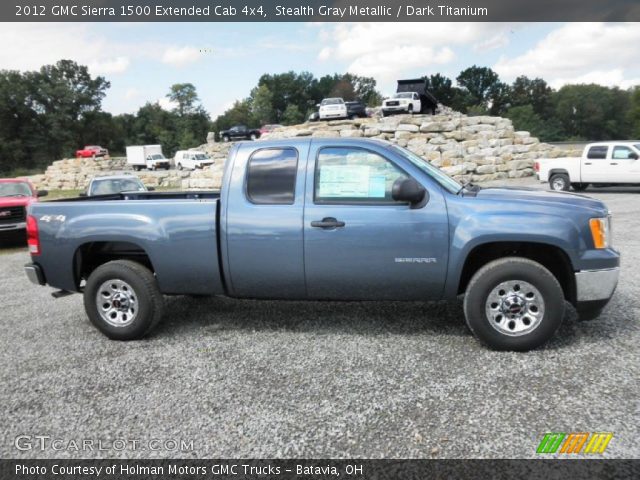 2012 GMC Sierra 1500 Extended Cab 4x4 in Stealth Gray Metallic