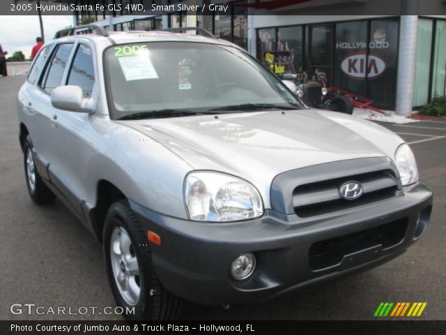 2005 Hyundai Santa Fe GLS 4WD in Smart Silver