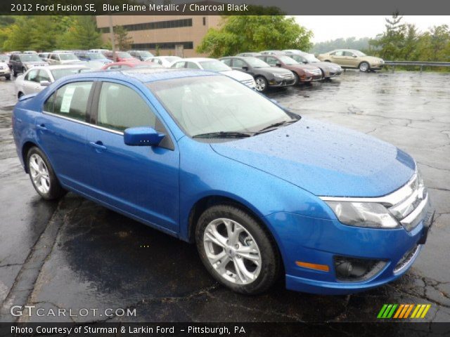 2012 Ford Fusion SE in Blue Flame Metallic