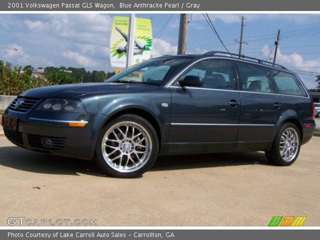 2001 Volkswagen Passat GLS Wagon in Blue Anthracite Pearl