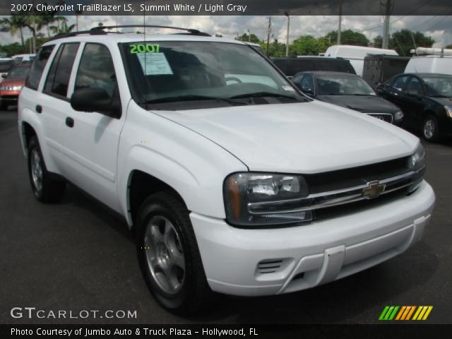 2007 Chevrolet TrailBlazer LS in Summit White
