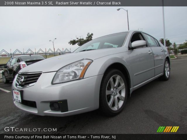 2008 Nissan Maxima 3.5 SE in Radiant Silver Metallic