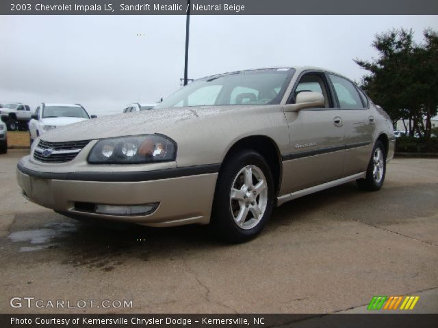 2003 Chevrolet Impala LS in Sandrift Metallic