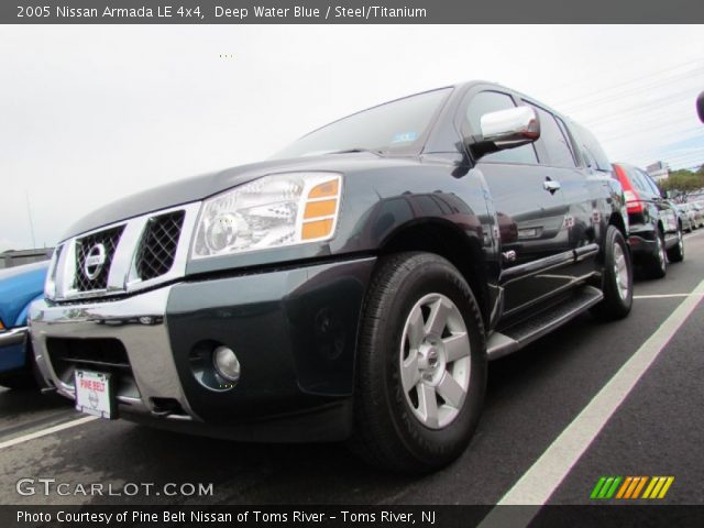 2005 Nissan Armada LE 4x4 in Deep Water Blue