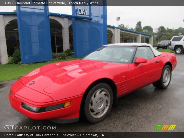 1993 Chevrolet Corvette Convertible in Torch Red